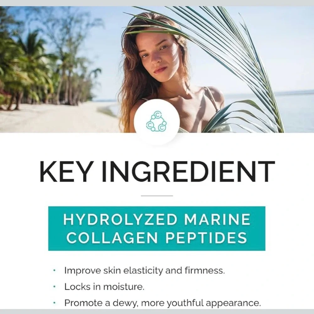 🪷 Vitamins & Sea Beauty Plumping Facial Elixir with Collagen & Peptides